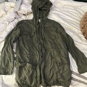 Abercrombie long light jacket